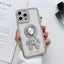 High quality Electroplate Silicone clear Phone Case Cute Cell Phone Case For iPhone 12 pro max