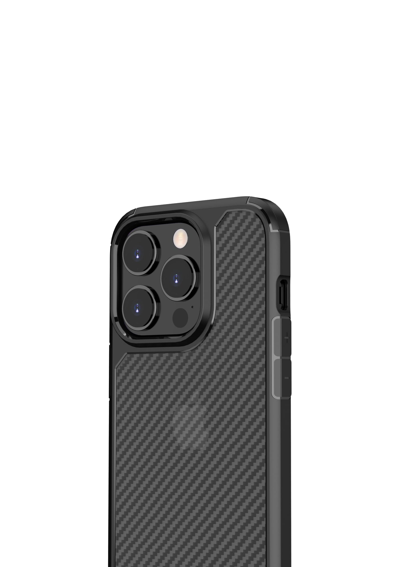 semi-transparent frosted carbon fiber texture hard protection shatter-resistant phone case for iphone 11 pro max