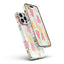 OEM phone case 14 pro modern abstract decorative leaves pattern phone case for iphone 12 13 mobile cover