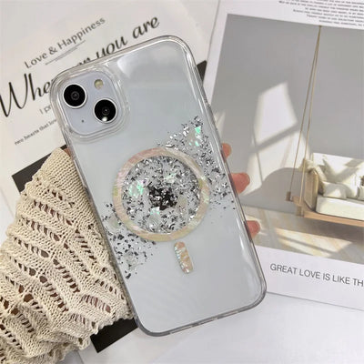 Hot Premium Shinning Luxury Case For iphone 14 pro Clear Cover For iphone 14 pro max Transparent Pc TPU Phone Case