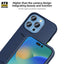 Atb Magnetic Bracket Phone Case For Iphone 14 Pro Max Metal Lens Frame Key Tpu Pc Back Cover For Iphone 14 13 12 11