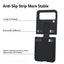 New design flip phone cover with metal ring leather phone case for Samsung Flip 4