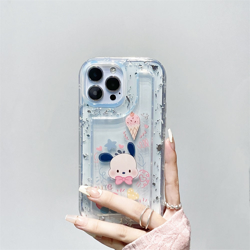 anti-drop clear phone case transparent tpu silicone soft shell cat phone case for iphone 14 pro max