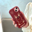 Hot Sale Square Tpu rabbit Shockproof Phone Case cute candy solid color phone case for iphone 14 pro