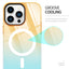 clear anti-yellow electro magsafing shockproof camera protector phone case for iphone 11 pro max