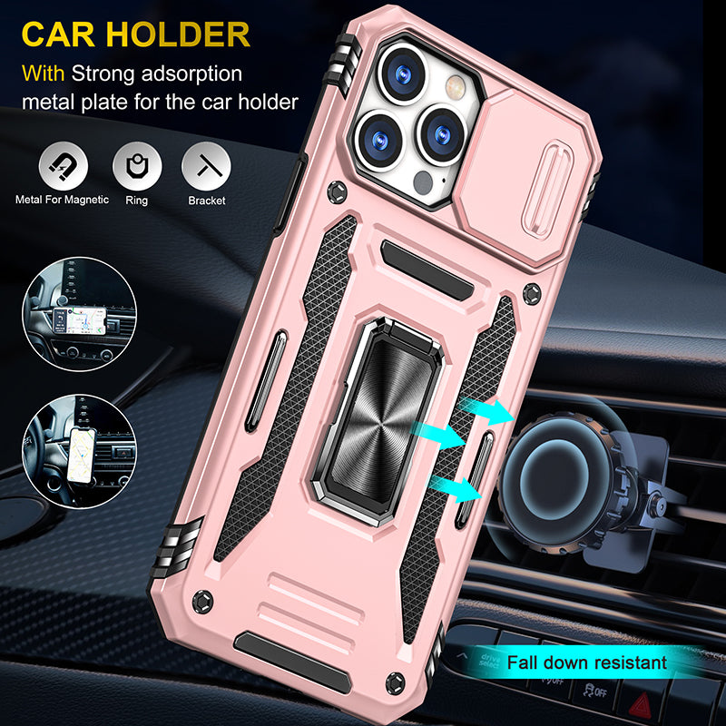 wholesale amazon hot sale case Shockproof Protector phone case for iphone 14 with stand