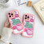 Ins Style Wave Pattern Plane 3d Love Heart Phone Cover For Iphone 7 X Xp Xs 11 12 13 14 Plus Pro Max Case