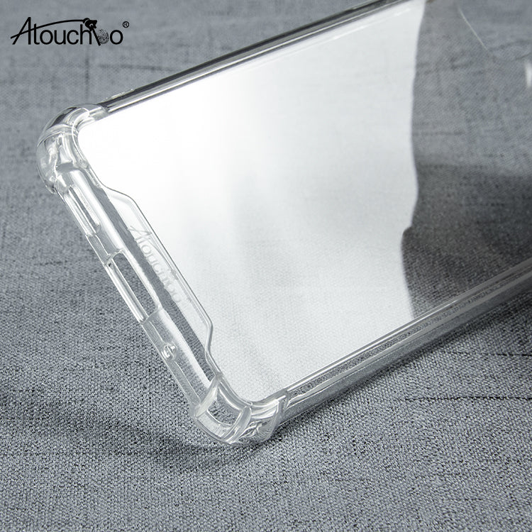 Atouchbo Transparent Crystal Armor Phone Case for Samsung Galaxy S20 Phone Case Back Cover