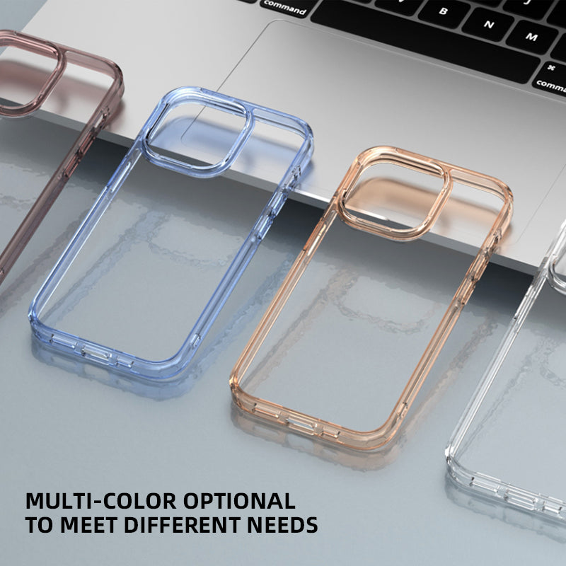Wholesale Luxury Cell Mobile Phone Case Transparent TPU Phone Case for iphone 14 pro