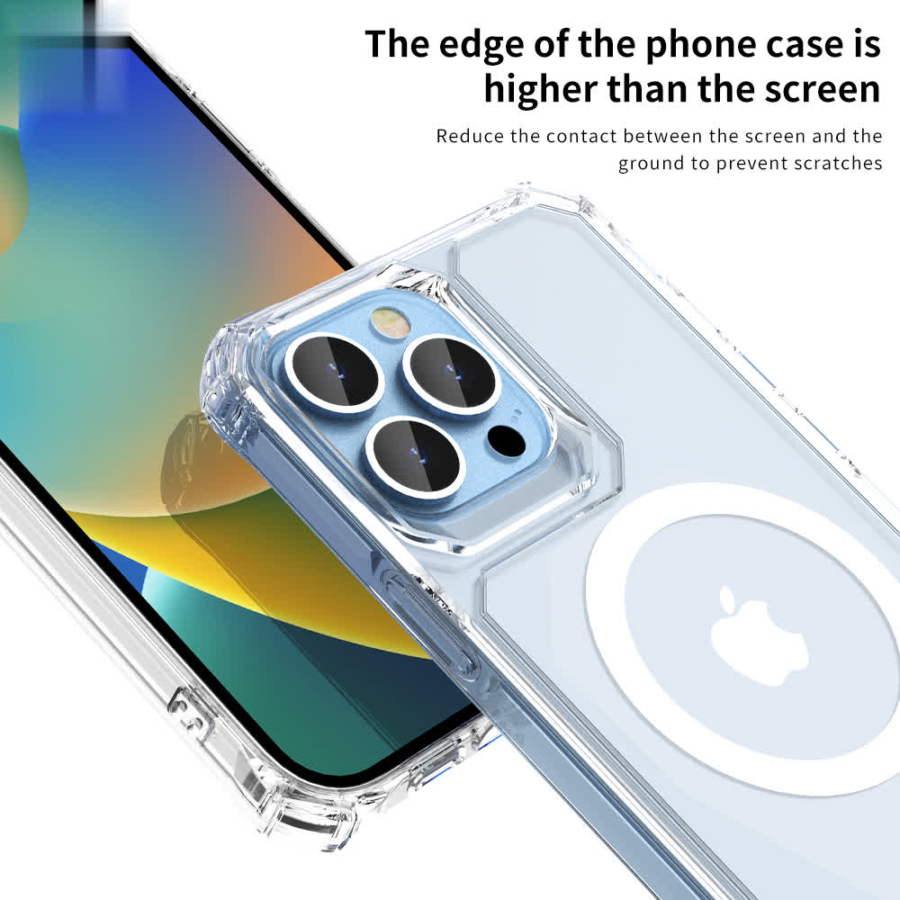Original Shockproof 3rd TPU+PC  Generation Crystal Diamond Armor Case Magnetic Enhanced Version Series