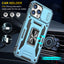 INS Style case Four corners strengthen case Shockproof blue color case for iphone 14 max