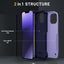 Leather phone transparent pencil Case  magnetic case cover shockproof wireless charging For iphone 12