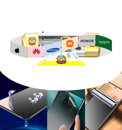 Wholesale automatic smartphone nano raw material films cutting hydrogel machine for laptop and phone