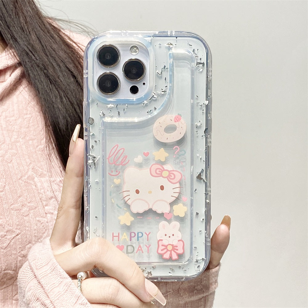 anti-drop clear phone case transparent tpu silicone soft shell cat phone case for iphone 14 pro max
