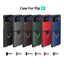 New design flip phone cover with metal ring leather phone case for Samsung Flip 4