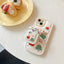 OEM wholesale phone case 14 pro Pressed Bear luxury phone case puffer Phone Case for iphone 12 13 mobile cover