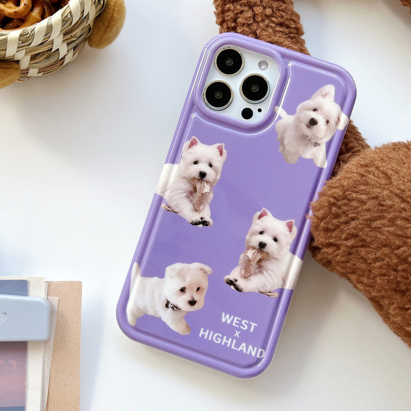 2023 New Arrivals Dog Pattern Shockproof Phone Case For Iphone 14 13 12 11 Mobile Case