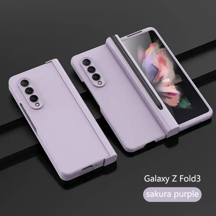 Shockproof Matte Hard Pc Frosted Folding Protective Mobile Phone Case For Samsung Z Fold 3 4