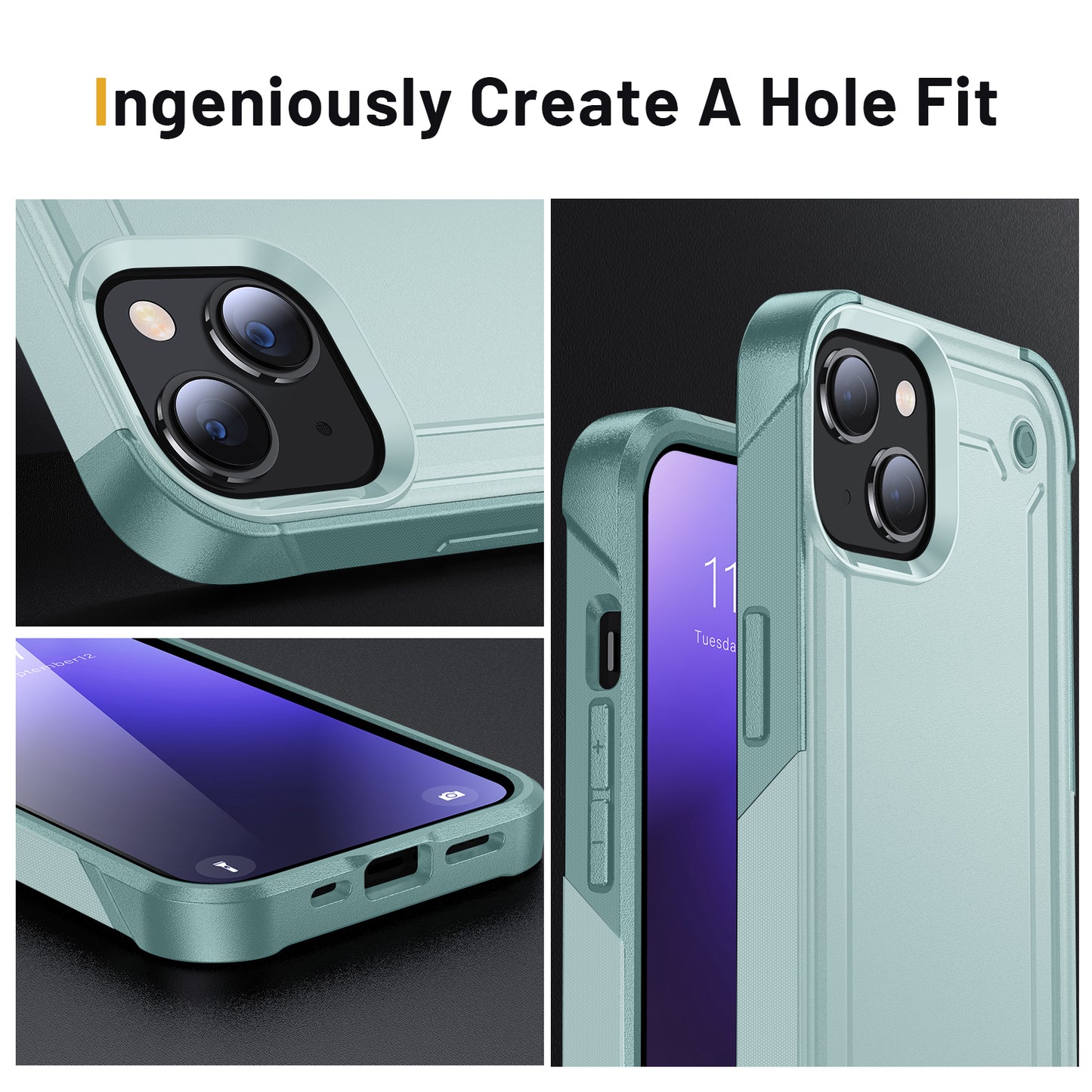 Wholesale Factory Shock Resist pc Tpu Phone Case for iphone 12 Mobile phone Cover