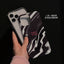 Fashion hot selling phone case 2023 new design 2 in 1 black and white splash ink mobile phone case