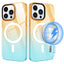 New Design Protective TPU Orange And Blue Mobile Phone Case For Iphone 13 Promax Cover Case