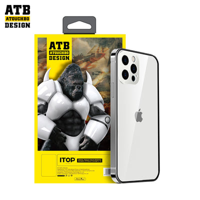 ATB Strong Quality Coverage Camera protective clear metal pc mobile phone cases for iphone 14 pro max