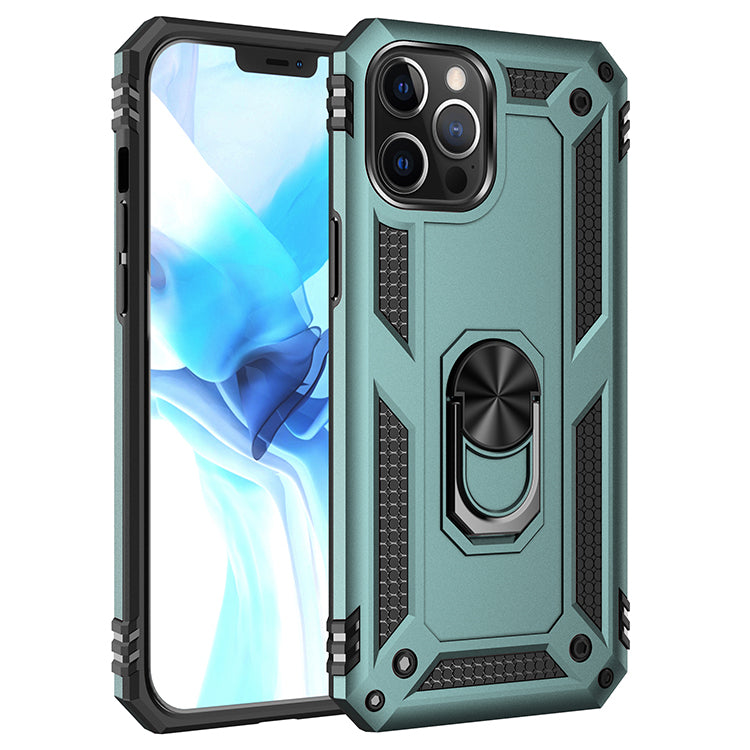 shockproof phone case 2 in 1 tpu+pc ring kickstand cell phone case for iphone 11 pro max