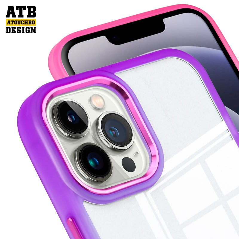 Atouchbo anti-shock designers mobile phone case colorful phone cover for iphone 11 12 13 14 pro max