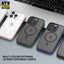 Original Quality ATB Magic Shadow Series Semi-Transparent Scrub Skin Feel Phone Case for iPhone
