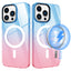 high quality designer luxury clear magnetic suction wireless charging cell phone case for iphone 11