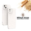Wheat straw Biodegradable TPU Phone Case Thin black solid color case for iphone 14 pro