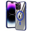 Luxury Clear ring Transparent Glitter Magnetic Wireless Charging Mobile Phone Case for iphone 14
