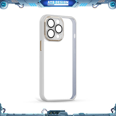 ATB Lishi Series Full Camera Lens Protection TPU PC Cell Phone Cover For Iphone 14 13 12 11 Pro Max Mobile Phone Case