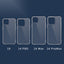 hot sell silicone transparent non-slip four corners strengthen mobile phone case for iphone 11 pro max