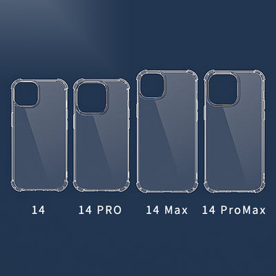 hot sell silicone transparent non-slip four corners strengthen mobile phone case for iphone 11 pro max