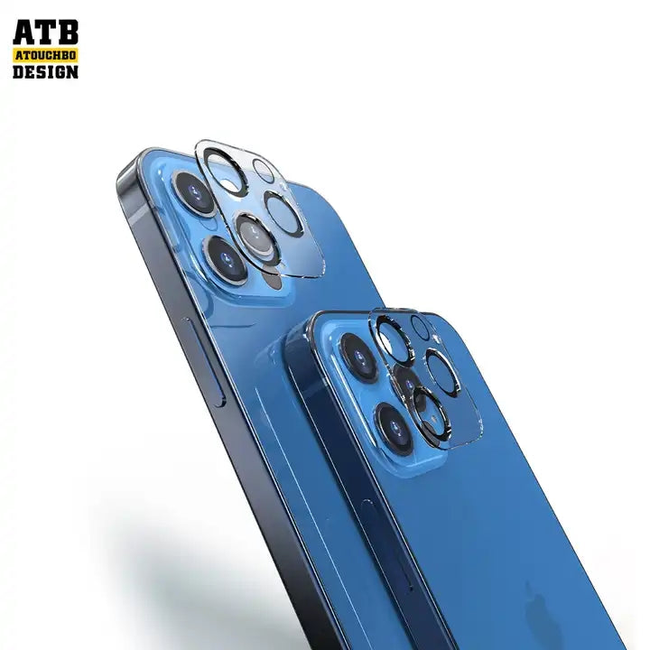 Atouchbo Custom OEM Anti-Shock Screen Protector Clear Glass Style 10 in 1 for iPhone 14 Phone Case Sets
