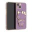 Newest Popular Luxury KT cat 6d plating with lens film Electroplate Tpu Phone Case for iPhone 11