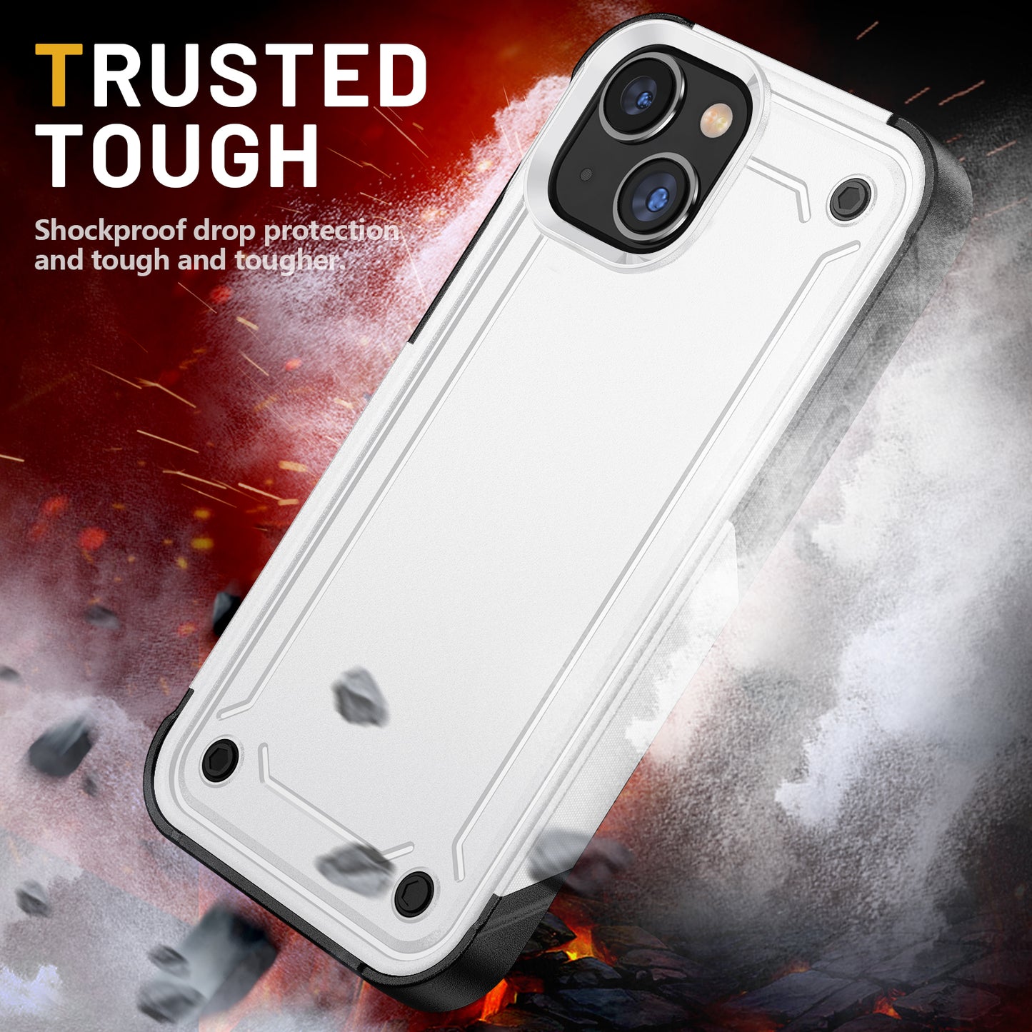 Solid Color Luxury  Phone Case cover Shockproof Silicone Bumper Phone Case for iphone 14 pro