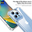 Atouchbo diamond crystal luxury clear transparent anti-shock mobile phone case for iphone 11 12 13 14 pro max