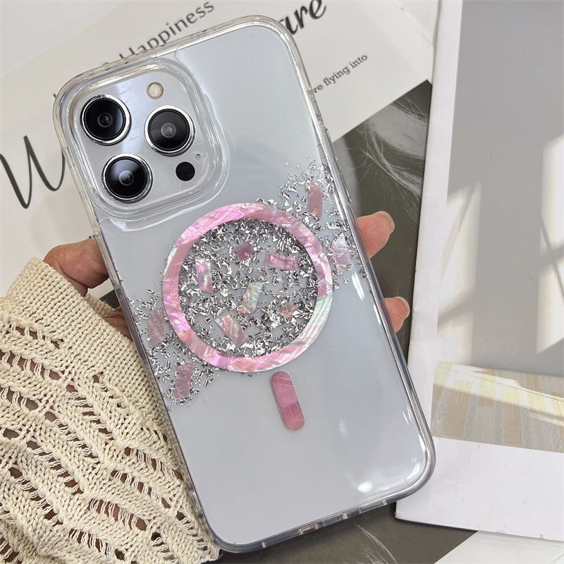 Original Quality  Safe Magnetic Ring transparent clear tpu  Phone Case Cover Clear Silicon Magsafing Wireless Charger