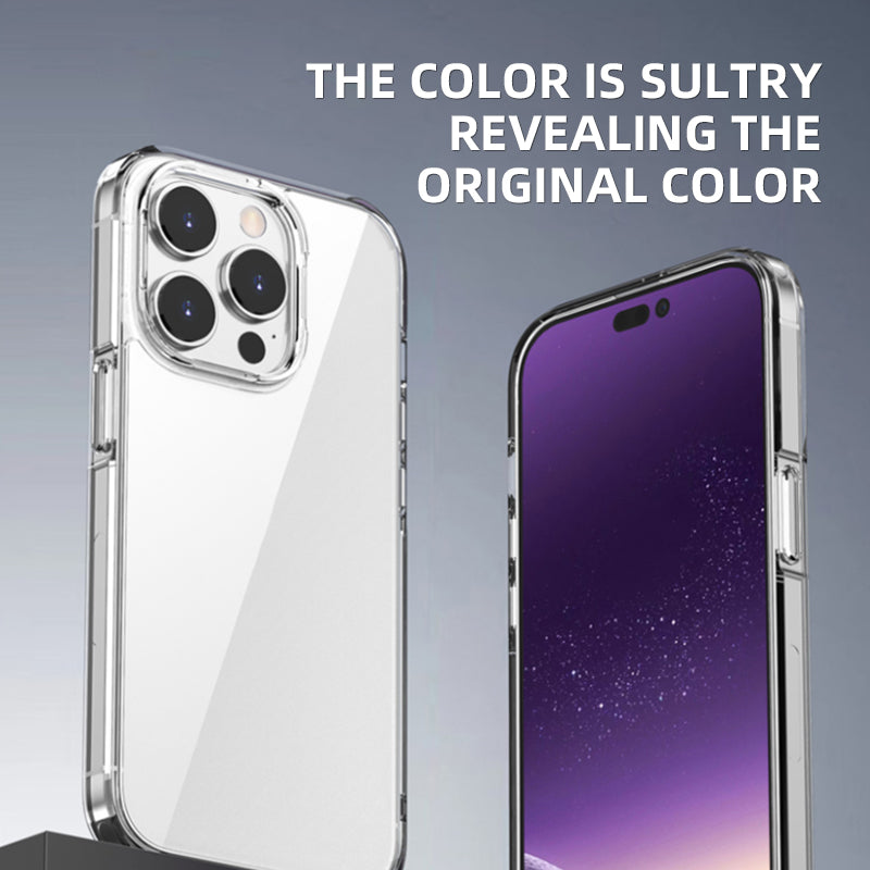 Wholesale Luxury Cell Mobile Phone Case Transparent TPU Phone Case for iphone 14 pro