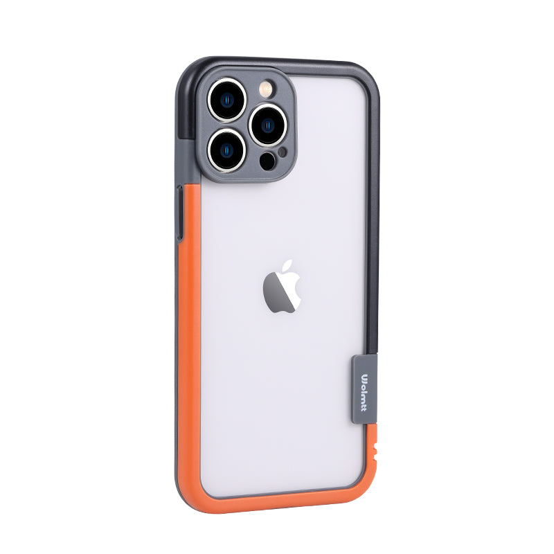 Hot Selling Luxury Two-Color Frame Phone Case For Iphone 11 12 13 14 Plus Pro Max Mobile Cover
