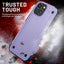 Leather phone transparent pencil Case  magnetic case cover shockproof wireless charging For iphone 12