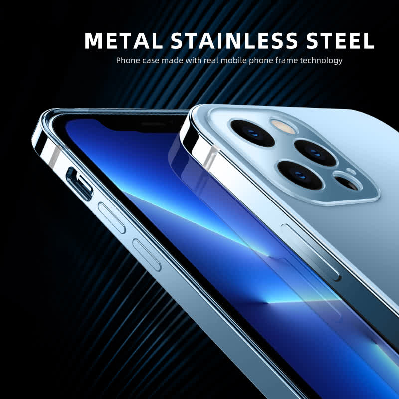 ODM OEM ATB High Clear Metal Phone Case for iPhone12-14