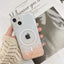 INS fashion Shiny Magnetic Wireless Charging Phone Case Transparent Soft phone case for iphone 14