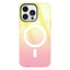 Manufacturer Luxury Hard PC TPU Red And Yellow Magnetic Phone Cover Case For Iphone 13 Pro Max