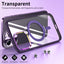 new design luxury transparent back lens protective aluminum stand magsafing phone case for iphone 11