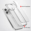 Drop-resistant Transparent Clear Back Cover Space Mobile Phone Case for iphone 14 pro max