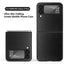 Leather Case With Camera Protection For SAM Flip 4 Ultra Slim Cover For Samsung Flip 4 PC Shockproof Case