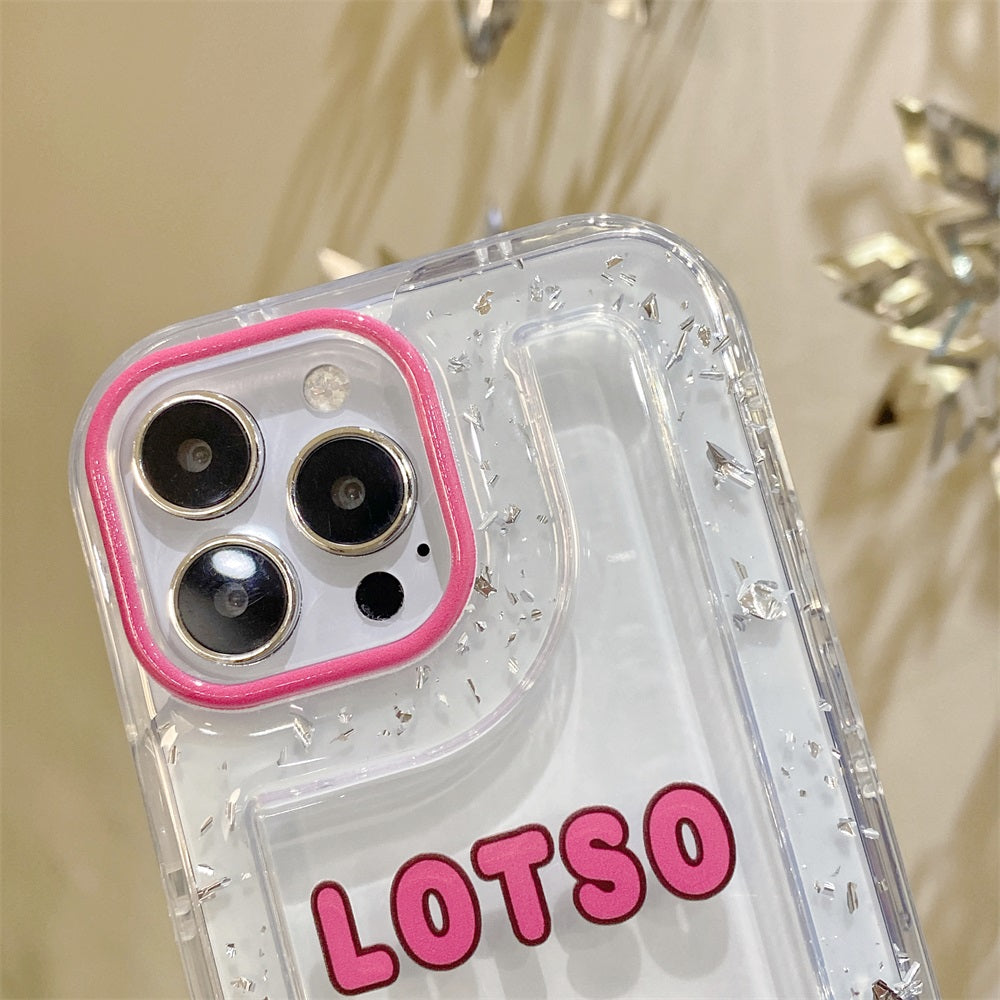 strawberry bear mobile phone shell Transparent Clear Shockproof Mobile Phone Case For iPhone 14